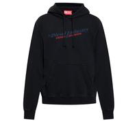 Diesel Industry Denim Division Design Black Hoodie