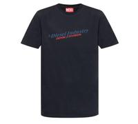 Industry Denim Division Logo Navy Blue T-Shirt Diesel Blue S