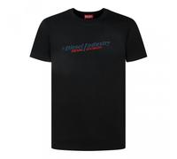 Diesel Industry Denim Logo T-Shirt - Black - XL