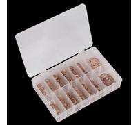 Diesel Injector Copper Washer Assortment 250pc - Metric