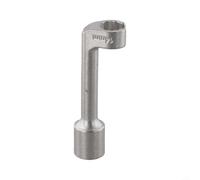 Diesel Injector Line Socket Wrench 1/2 Drive Injection Lines Tool for Garage Repair 12-19mm Silver Metal(14mm)