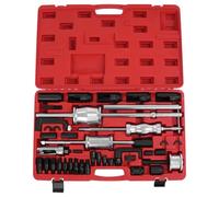 Diesel Injector Removal Tool Kit, High Carbon Steel Common Rail Fuel Injector Puller Set with Case for Diesel Engine Repair & Maintenance