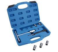 Diesel Injector Seat Cutter Cleaner Universal Injector Re-face Reamer 7pc