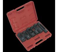 Sealey SX0401 Diesel Injector Window Socket Set 6Pc 1/2inSq Drive