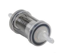 Diesel Inline Wire Mesh Fuel Filter, Inline Diesel Filter Stainless Steel Mesh Screen for Air Heater System Transparent Housing Removable Element 82mm