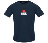 Diesel Just Small New D Logo Total Eclipse T-Shirt - XXL