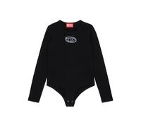 Diesel Kids Balat Oval D logo-embroidered bodysuit - Black 6 yrs-8 yrs-9 yrs-14 yrs-16 yrs-17 yrs