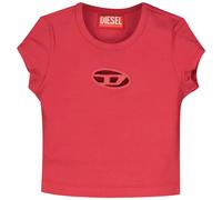 Diesel Kids J01830 Short Sleeve T-shirt Red 12 Years Kids