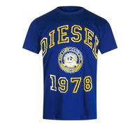 Diesel Large 1978 Design Navy Blue T-Shirt - XS - XS