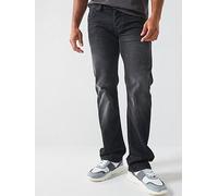 Diesel Larkee Straight Fit Jeans, Black, Size 34, Men Black