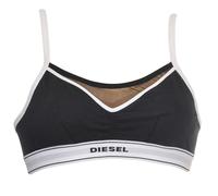 Diesel LAVY Cotton Bralette, Black - S