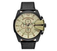 Diesel Mega Chief DZ4495 Men's Watch - 51mm Green Dial Leather