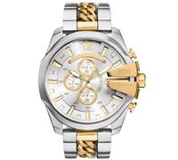Diesel Mega Chief DZ4672 - Man - 51 mm - Analogue - Quartz - Mineral Glass Gold/Silver 26 mm