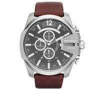 Diesel Mega Chief Mens Brown Watch DZ4290 Leather - One Size