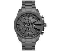 Diesel Mega Chief Slim DZ4676 - Man - 51 mm - Analogue - Quartz - Mineral Glass Grey 24 mm
