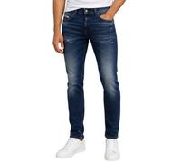 DIESEL Men Jeans 2019 D-Strukt 09J56 W32/L32 Blue Faded Distressed Slim