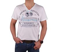 Diesel Men Mosele T-Shirt Round Neck V-Neck