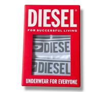 Diesel Men’s Trunks Boxer Shorts 3 Pack Small S White Cotton Stretch UMBX-Damien