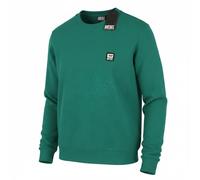 DIESEL Men Sweatshirt S-Girk-K12 XL Green Cotton Crew Neck Pull On