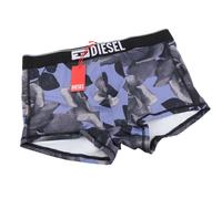 DIESEL Men Underwear Umbx-Damien 0HPAP L Blue Floral Pattern Boxer Shorts