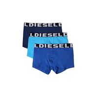 Diesel Men's 00sab2 Boxer , Blue, Multicoloured (Black / Grey / White), X-Large ( Pack of 3)