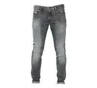 Diesel Mens 1979 Sleeker Faded Jeans - Grey - Grey - 28S - 98% Cotton/2% Elastane