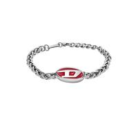 Diesel Men's 2 tone Stainless steel with lobster clasp closure bracelet