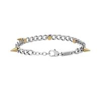 Diesel Men's 2 tone Stainless steel with lobster clasp closure bracelet
