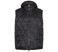 Diesel Mens Brand Logo Black Quilted Gilet Jacket Polyamide - Size Medium