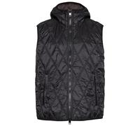 Diesel Men's Brand Logo Black Quilted Gilet Jacket | Size: Large Diesel Black L