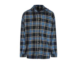 Diesel Mens Checkered Hooded Shirt SY1003