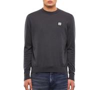 Diesel Mens Classic Cotton Jumper Grey S