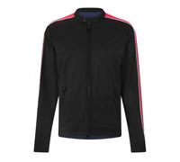 Diesel Mens Contrast Panel Long-Sleeved Biker JacketM Black/Red GT43445
