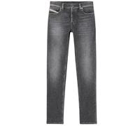 Diesel Mens D-Sark Straight Leg Jeans - Grey - Grey - 31S - 94% Cotton/5% Polyester/1% Elastane