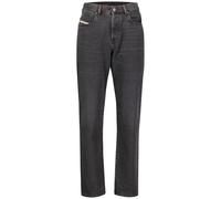 Diesel Mens D-Viker Regular Fit Black Jeans Cotton - Size 28W/30L