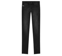 Diesel Mens D-Yennox Denim Faded Jeans - Black - Black - 32R - 99% Cotton/1% Elastane