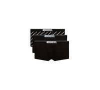 Diesel Men's Damien 3 Pack Trunks, Black/White, S