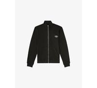 Diesel Mens Diesel S-Ginn-Zip-Iod Zip-Up Cotton-Jersey Sweatshirt 900 L