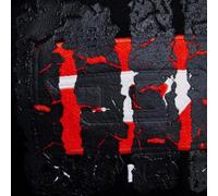 Diesel Mens Double Destroyed Logo Hoodie