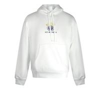 Diesel Mens Faded Logo Hoodie - White - White - S - 100% Cotton