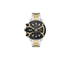 Diesel Men's Griffed Quartz Watch with Stainless Steel Strap, Multicolor, 22 (Model: DZ4577)