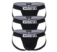 Diesel Men's Jockstrap 3 Pack - Umbr-Jockytrheepack, Thong Brief, Solid Color