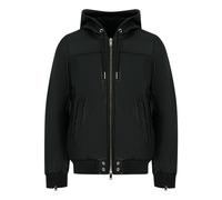 Diesel Mens L-Rooney Black Leather Jacket - Size Large