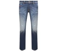 Diesel Men's Larkee-X Straight Fit Stone Washed Dark Blue Jeans | Size: 36S Diesel Blue 36S