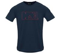 Diesel Mens Logo Outline T-Shirt - Total Eclipse - S - Total Eclipse