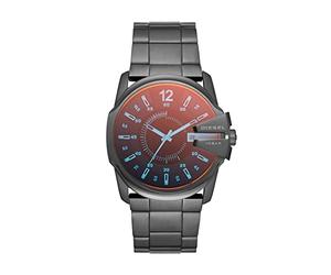 Diesel Men's Master Chief Stainless Steel Quartz Watch, Gunmetal Iridescent, One Size, Master Chief