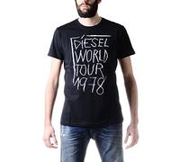 Diesel Mens Mens T-Barn T-Shirt in Black - L