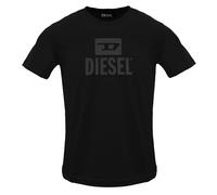 Diesel Mens Monotone Logo T-Shirt SY2732