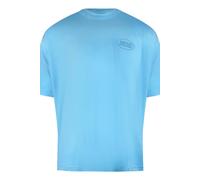 Diesel Men's Montone Short Sleeve Round T-shirt in Baby Blue | Size: Medium Diesel Baby Blue M