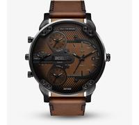 Diesel Mens Mr Daddy Slim Brown GMT Chronograph Dial Watch Watch DZ7492